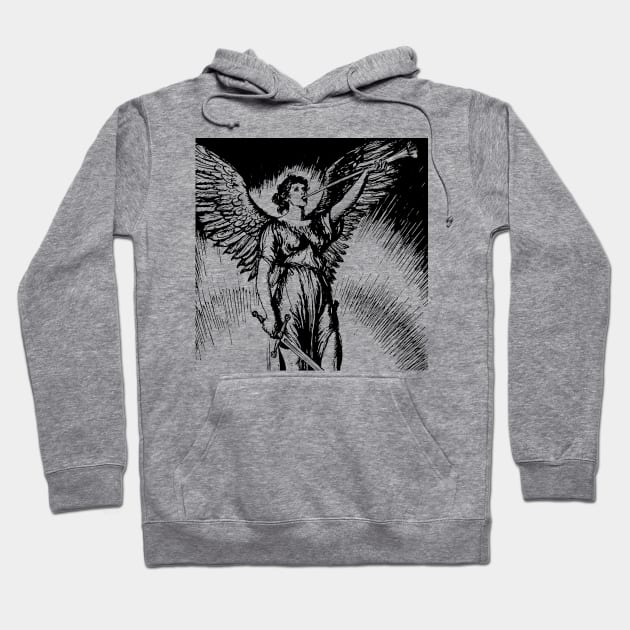 The Last Angel Hoodie by Urban_Vintage